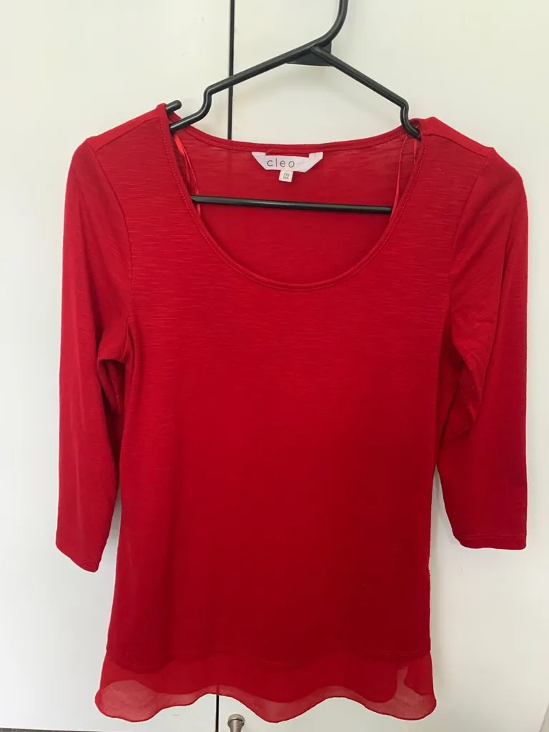Free Red Long Shirt photo 1