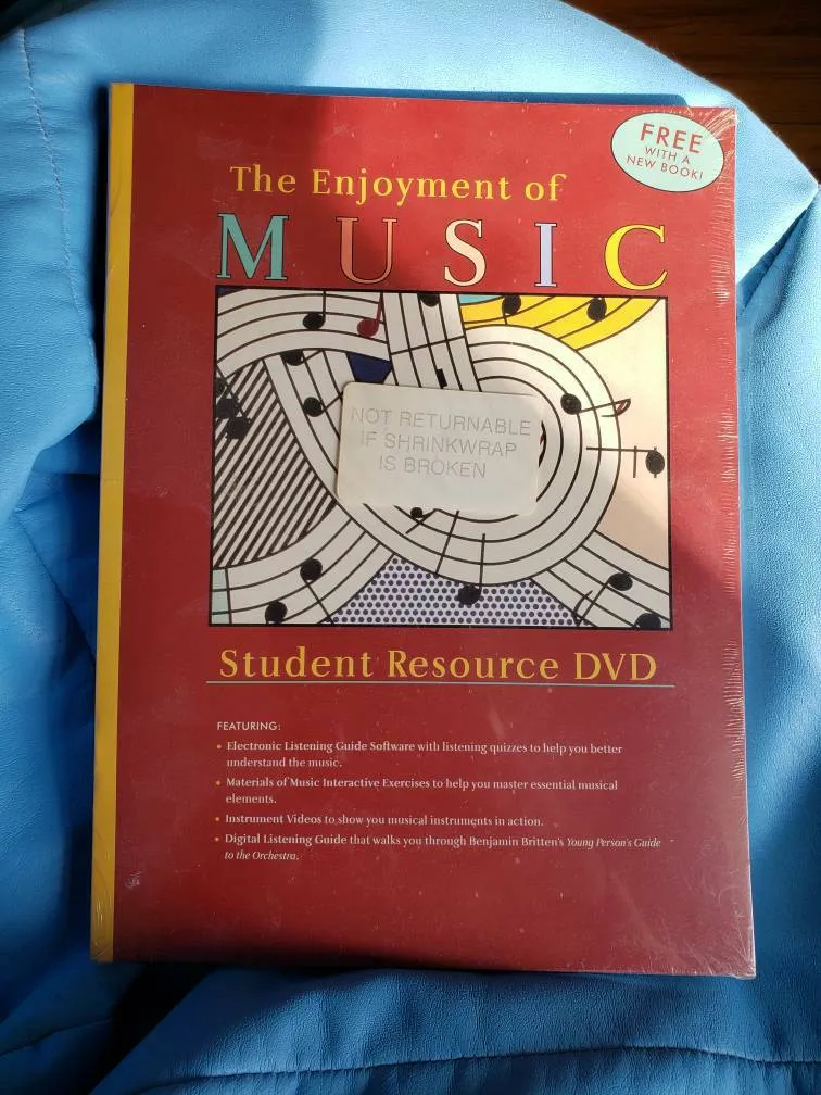 Textbook - The Enjoyment of Music (10th edition) photo 1