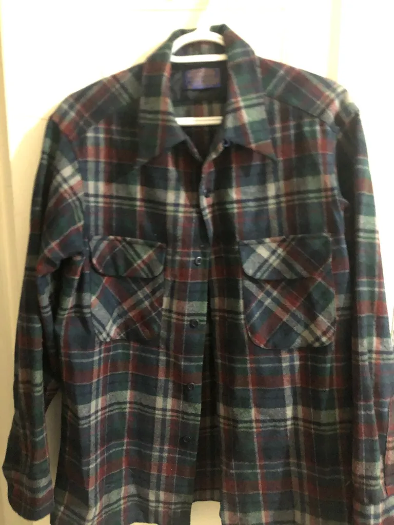 Medium Plaid Pendleton Shirt photo 1