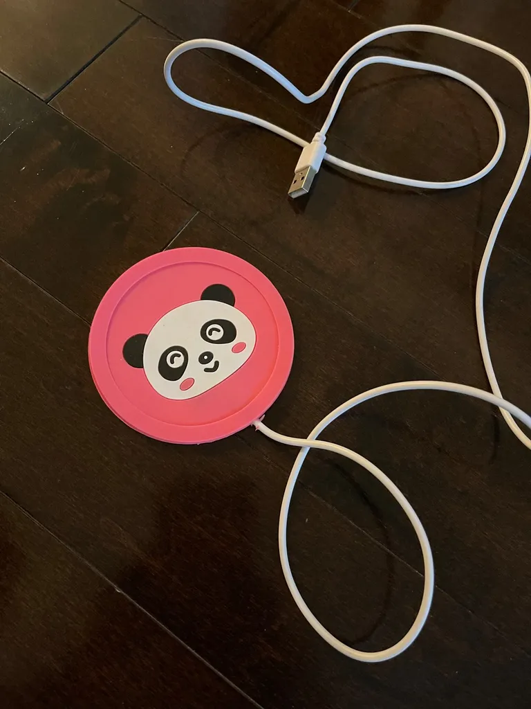 Tea/coffee warmer coaster photo 1