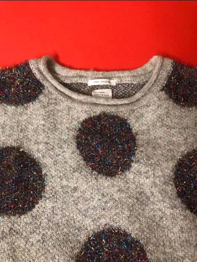 Sparkly Zara Sweater photo 1