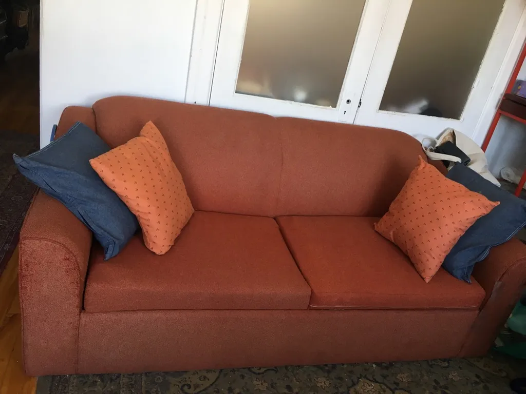 Orange Sofabed photo 1