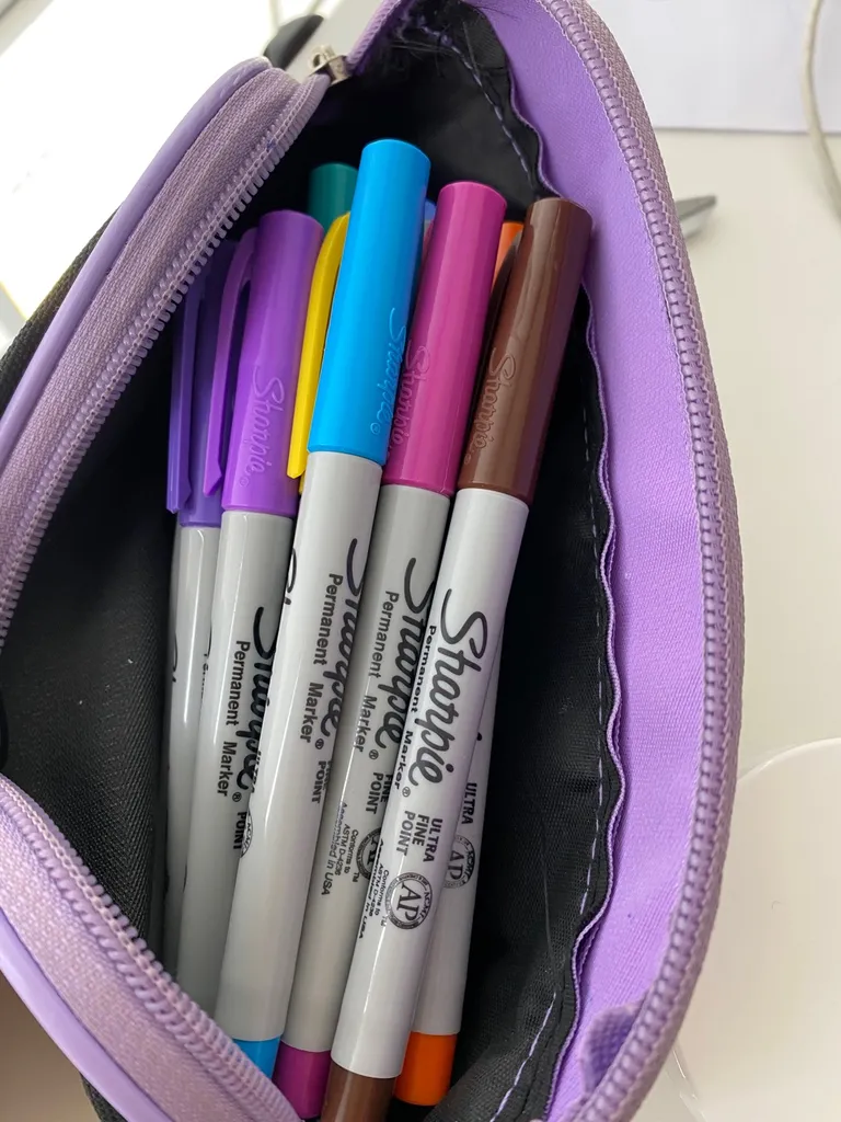 Fine Tip Sharpies photo 1