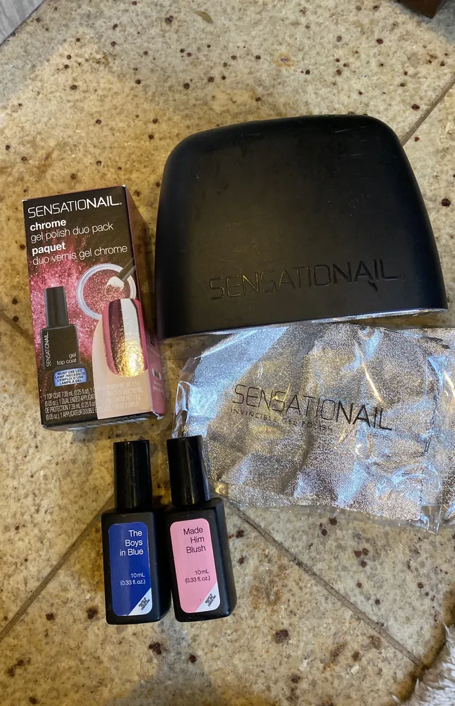 Sensationail UV Gel Polish And lamp photo 1