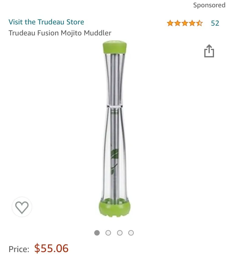 Trudeau Fusion Mojito Muddler 🍹 photo 1