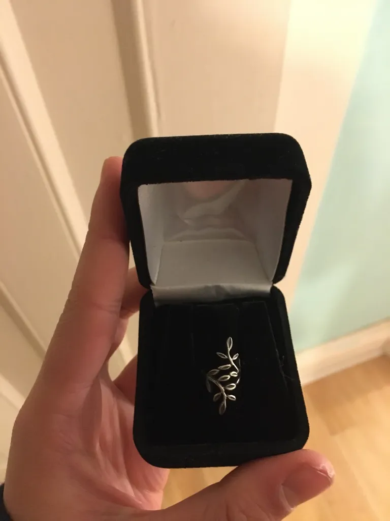 silver ear cuff photo 1