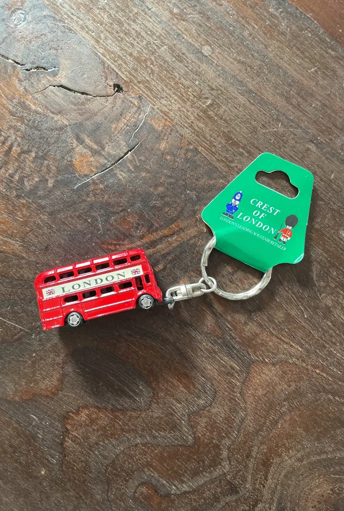 London Double decker bus Keychain photo 1