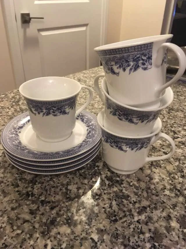 Tea Cup Set Of 4 photo 1