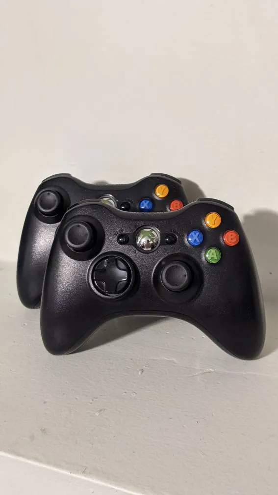 2 x Xbox Controllers photo 1