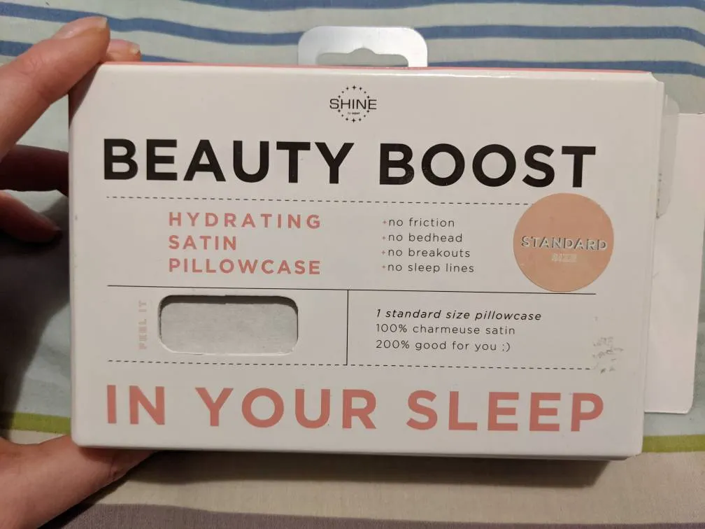 Pink Satin Pillowcase photo 1