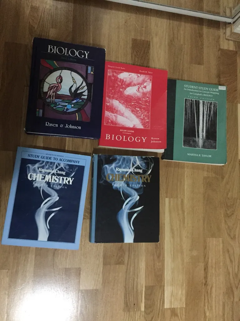 Chemistry And Biology Textbooks photo 1