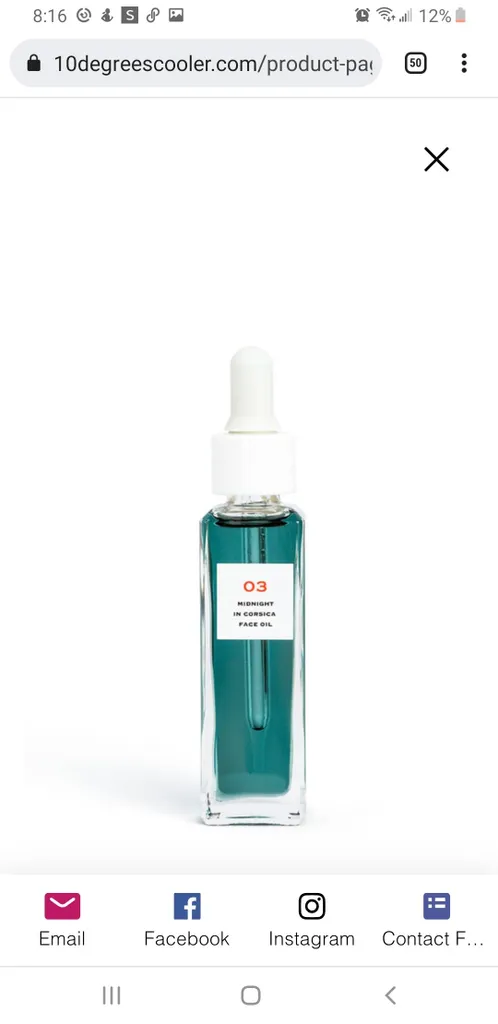 New Midnight In Corsica Oil photo 1