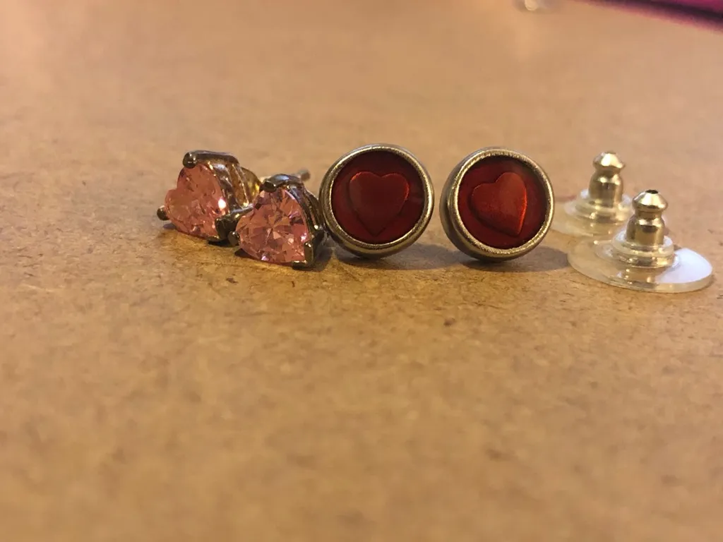 Heart Shaped Studs photo 1