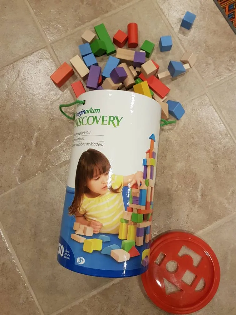 Imaginarium DISCOVERY 150 Piece Wooden Block Set photo 1