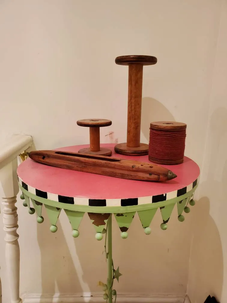 Vintage Sewing Spools photo 1