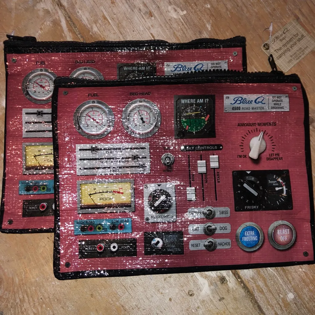 Control Panel Zipper Pouch photo 1