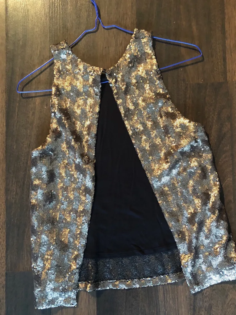 Aritzia Talula sequin Backless Top photo 1