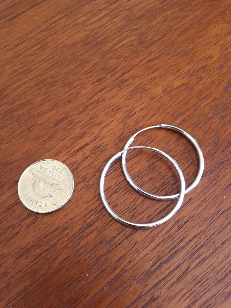 Silver Hoops photo 1