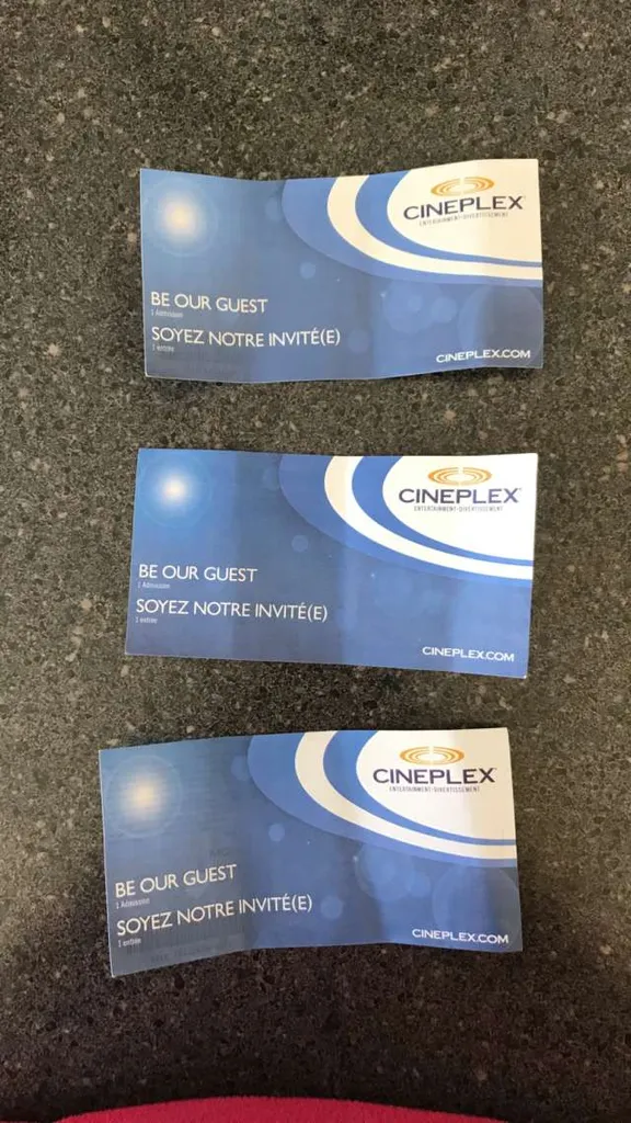 Cineplex General Admission Tickets photo 1
