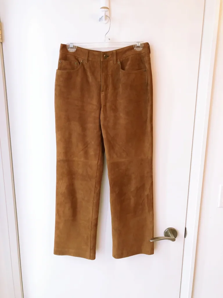 Suede Talbots Pants photo 1