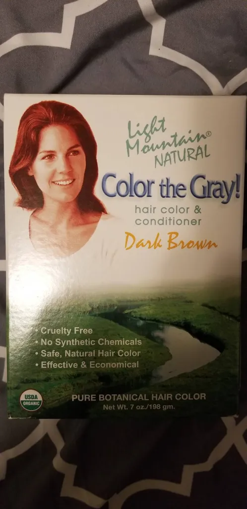 Dark Brown Chemical Free Hair Colour Kit photo 1