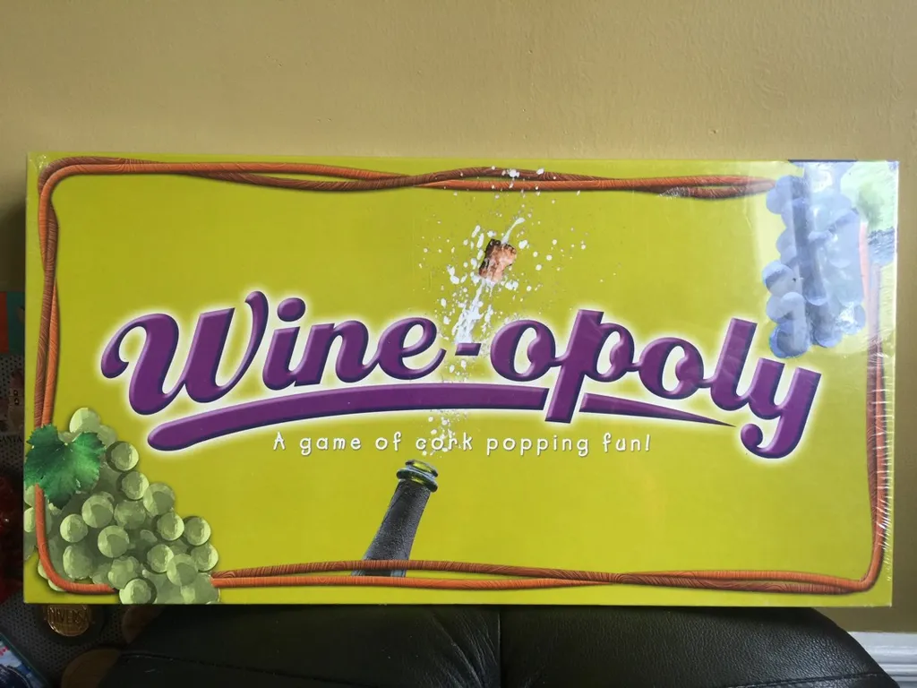 Wine-opoly board game photo 1