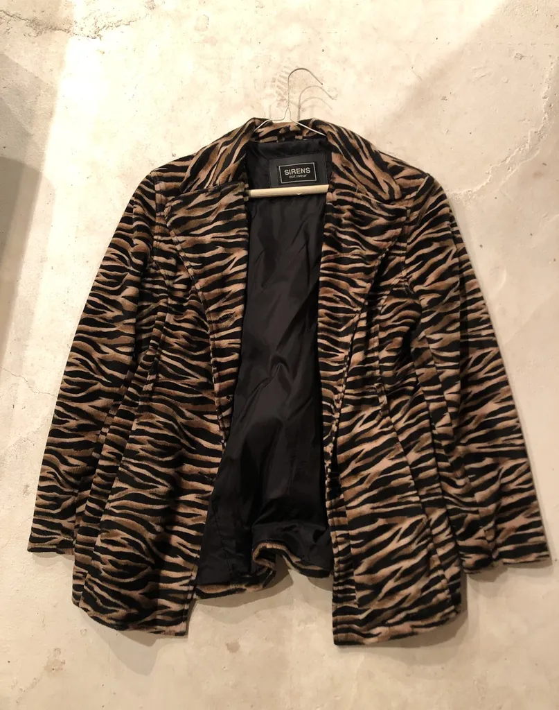 Leopard Print Suit Jacket photo 1