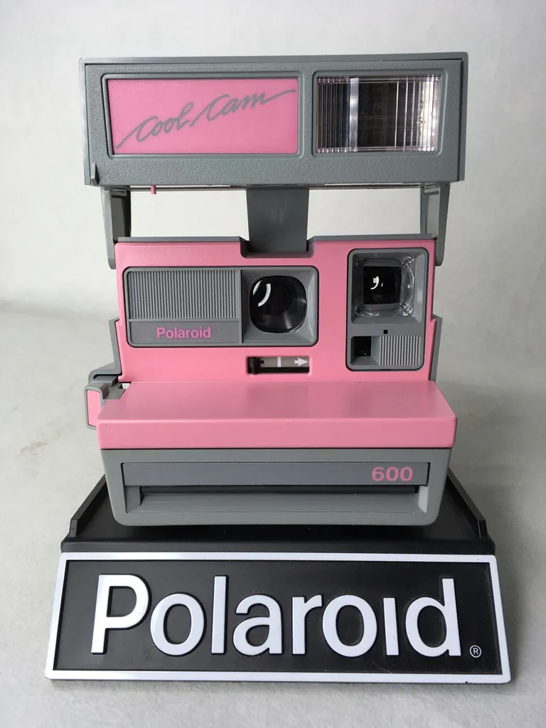 Pink Polaroid 600 Cool Cam Instant Camera photo 1