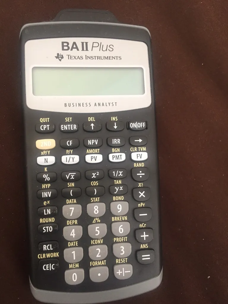 Texas BA2  Scientific Calculator photo 1