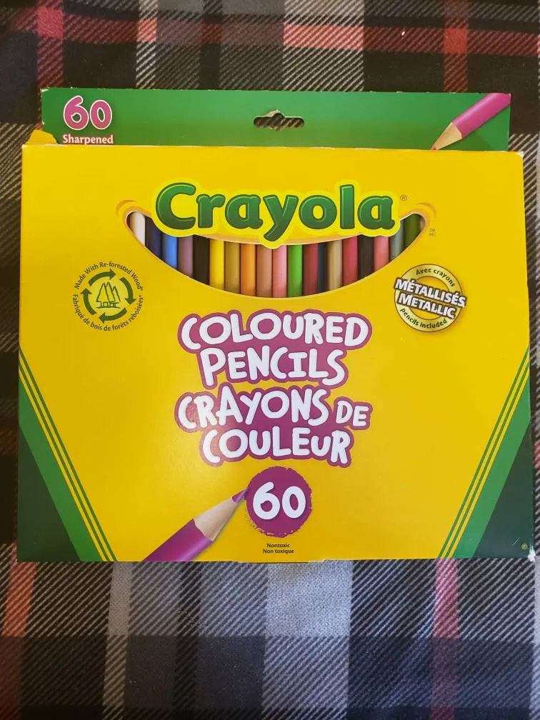 60 Pencil Crayons photo 1