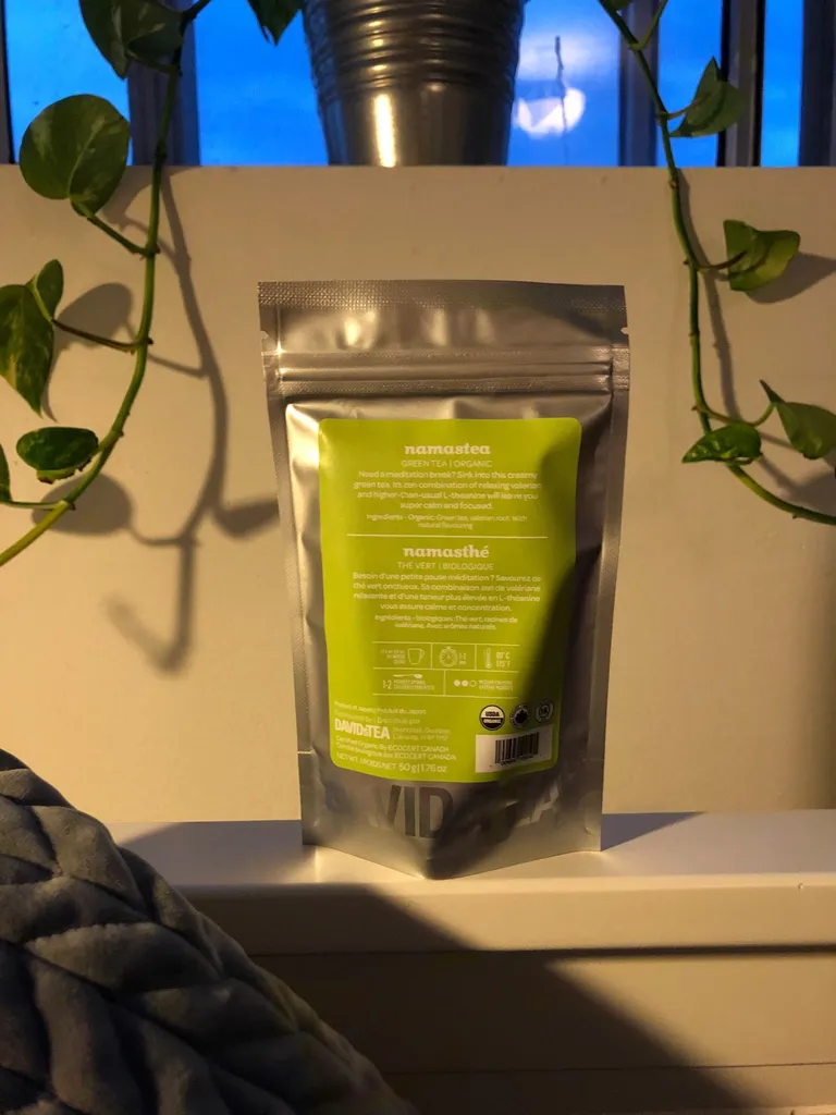 David’s Tea Namastea Green Tea photo 1