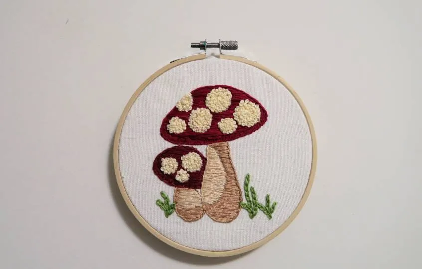 Mushroom Embroidery photo 1