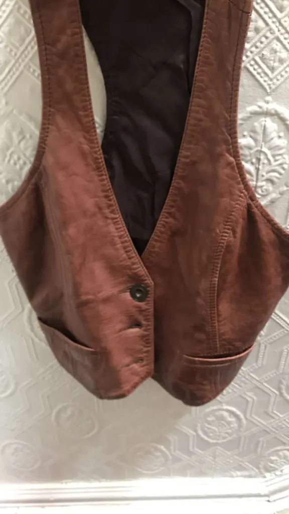 Genuine Leather Vest photo 1