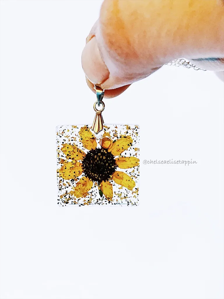 🌼 Black-Eyed Susan Necklace 🌼 photo 1