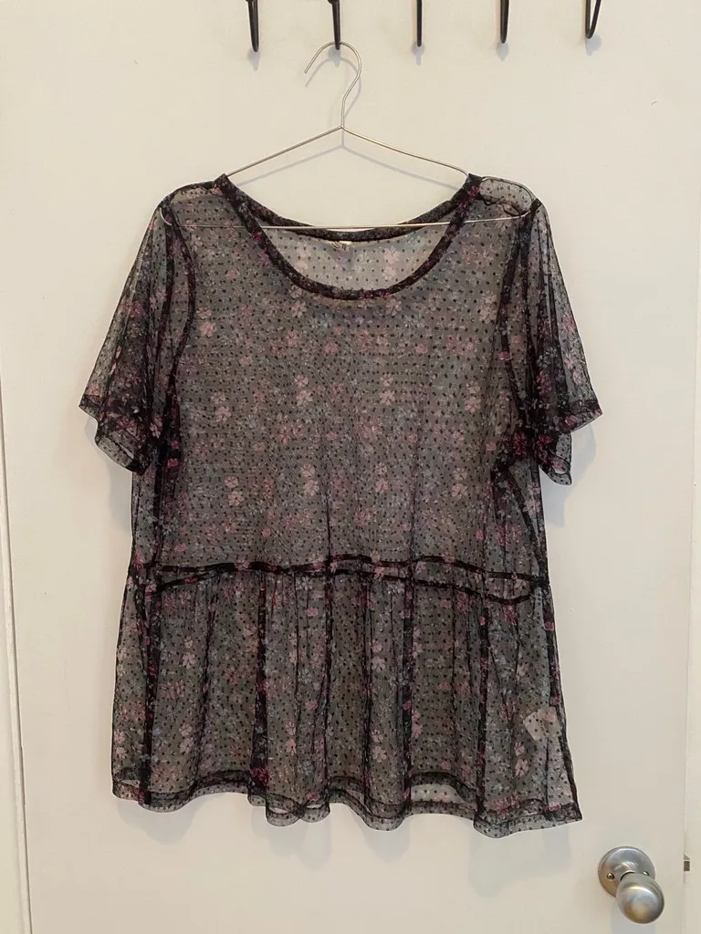 See Through Over shirt Thing photo 1