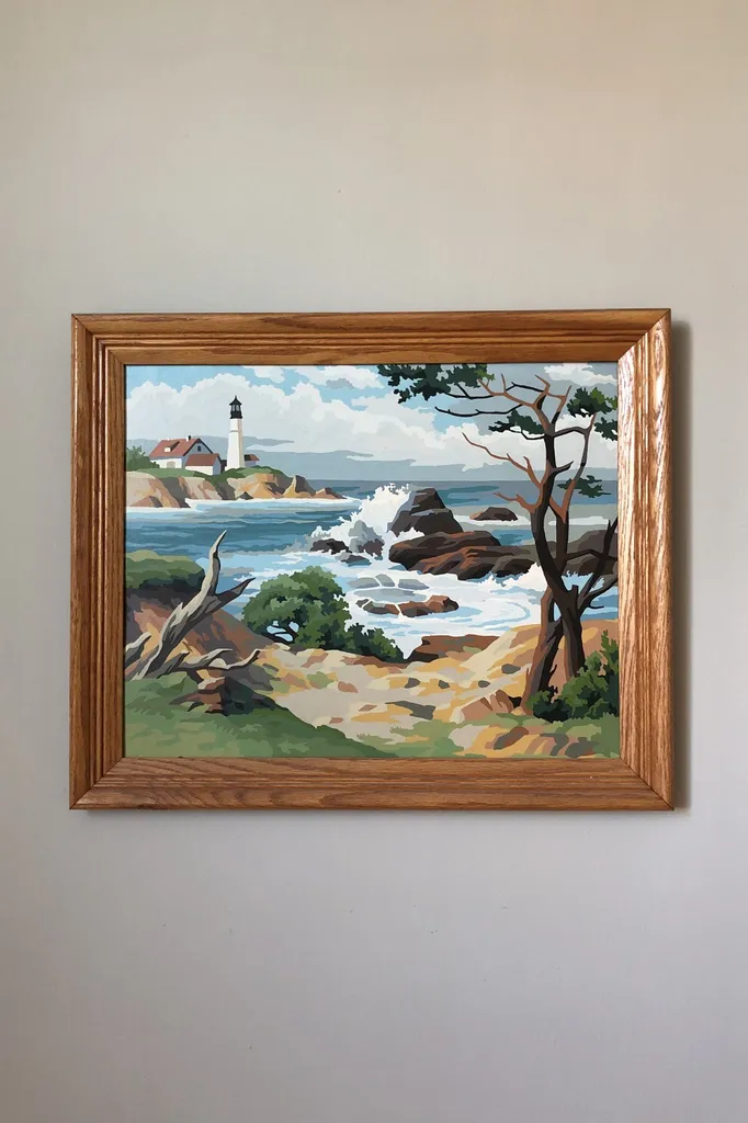 Framed Paint By Number photo 1