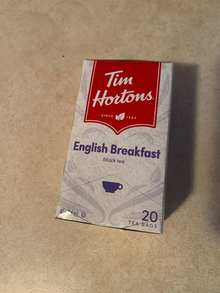 New - Tim Hortons English Breakfast Tea photo 1