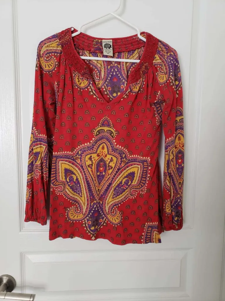 Lucky Brand Boho Top photo 1