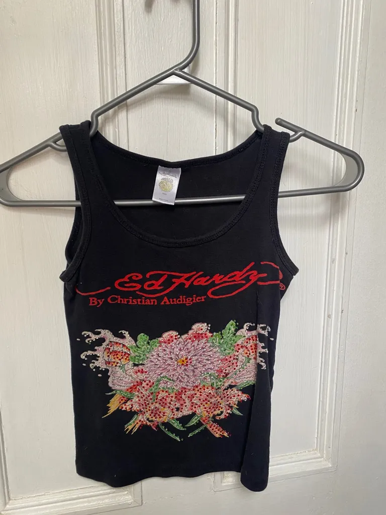 Ed Hardy tank top photo 1