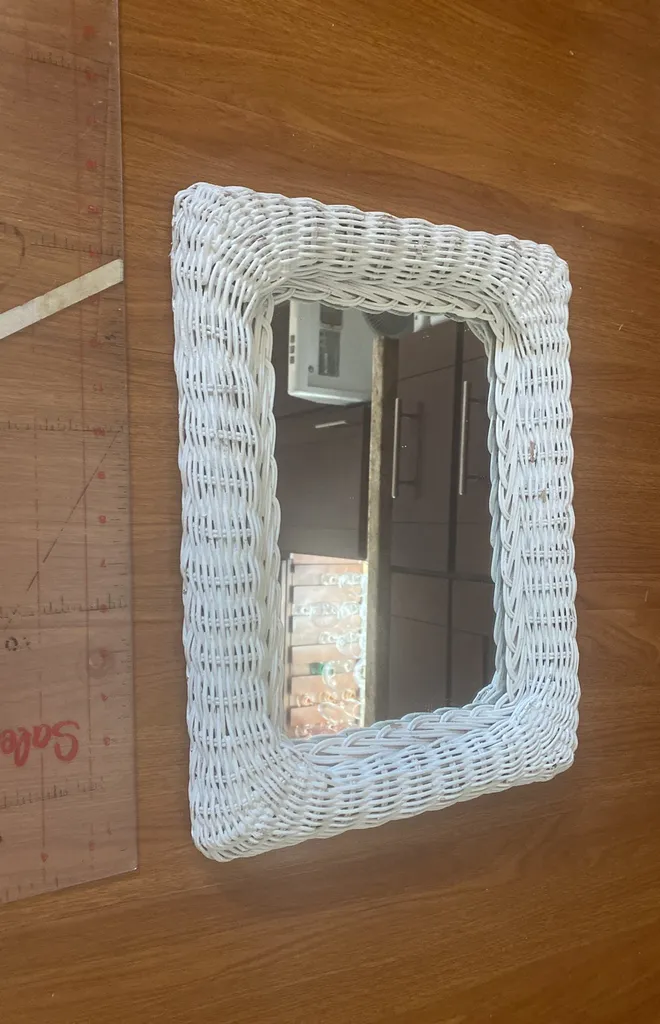 Wicker Mirror photo 1