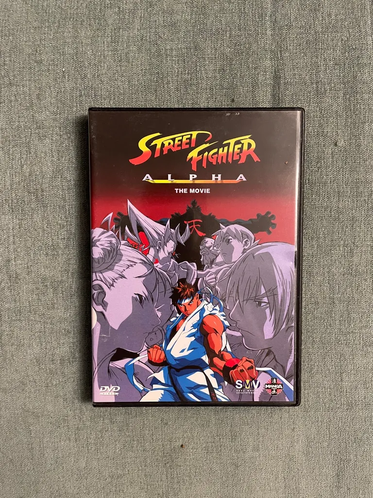 Street Fighter Alpha the movie ANIME DVD photo 1