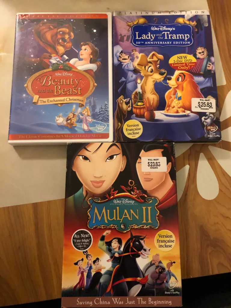 ⭐️Disney Dvds photo 1