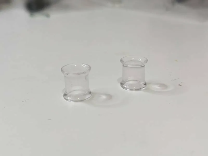 Free Brand New Clear Acrylic Metal Tunnels 8mm photo 1