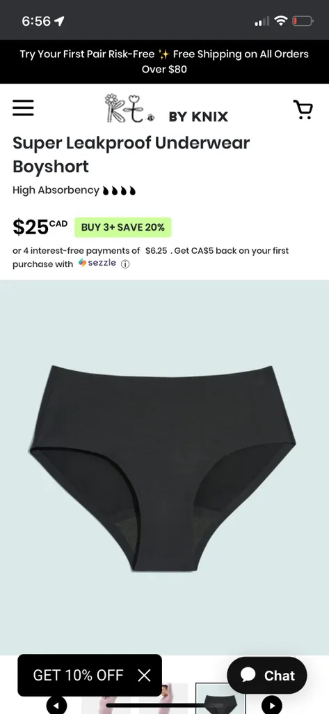 Knix Teen Period Underwear photo 1