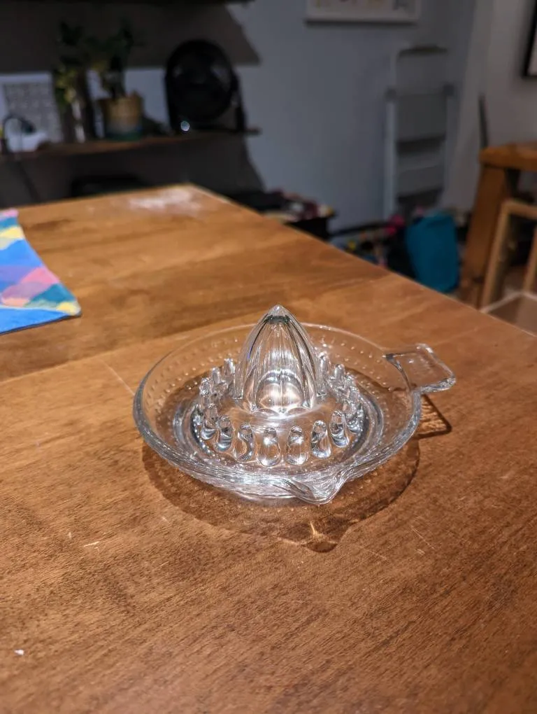 Beautiful Vintage Glass Juicer photo 1