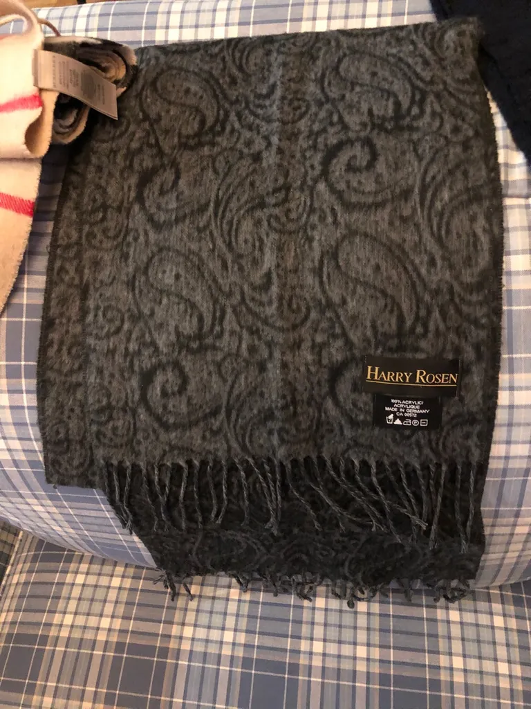 Harry Rosen. Paisley Scarf photo 1