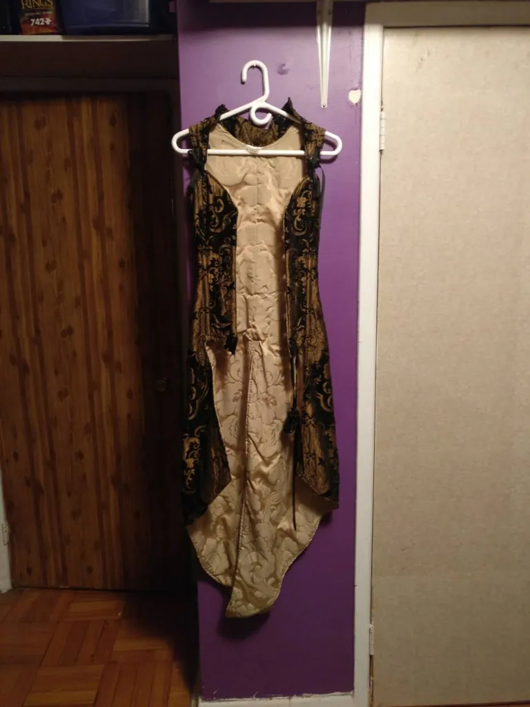 Damsel In This Dress Pirate Coat Corset With Detachable Sleeves photo 1