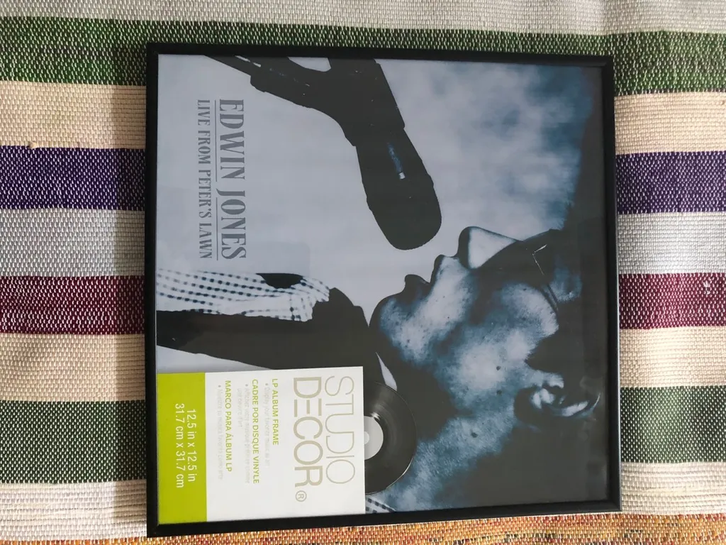 One Black LP Frame photo 1