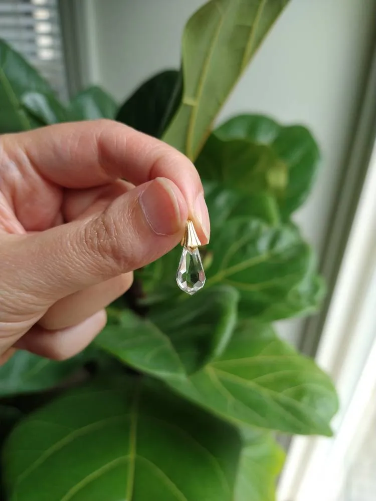 Crystal Teardrop Pendant photo 1
