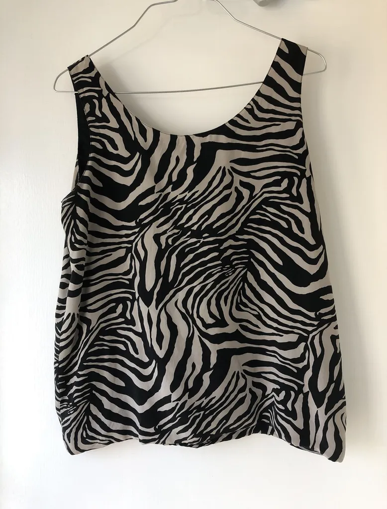 Vintage Zebra Tank photo 1